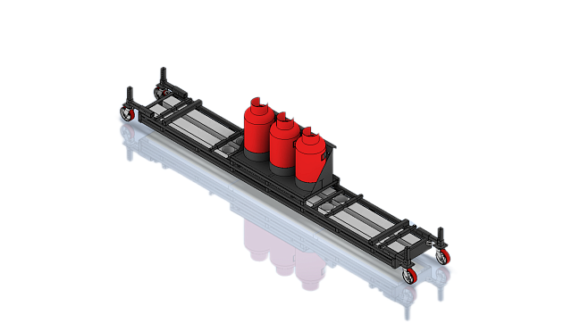 Установка инфракрасного нагрева для асфальтоукладчика ИКН SP-300- JPV